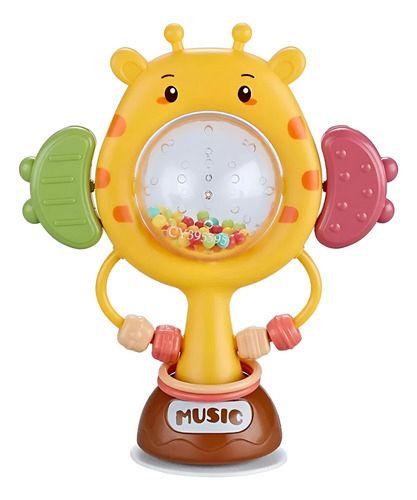 Miniatura 2 de DIDACTICO SONAJERO JIRAFA CON VENTOSA